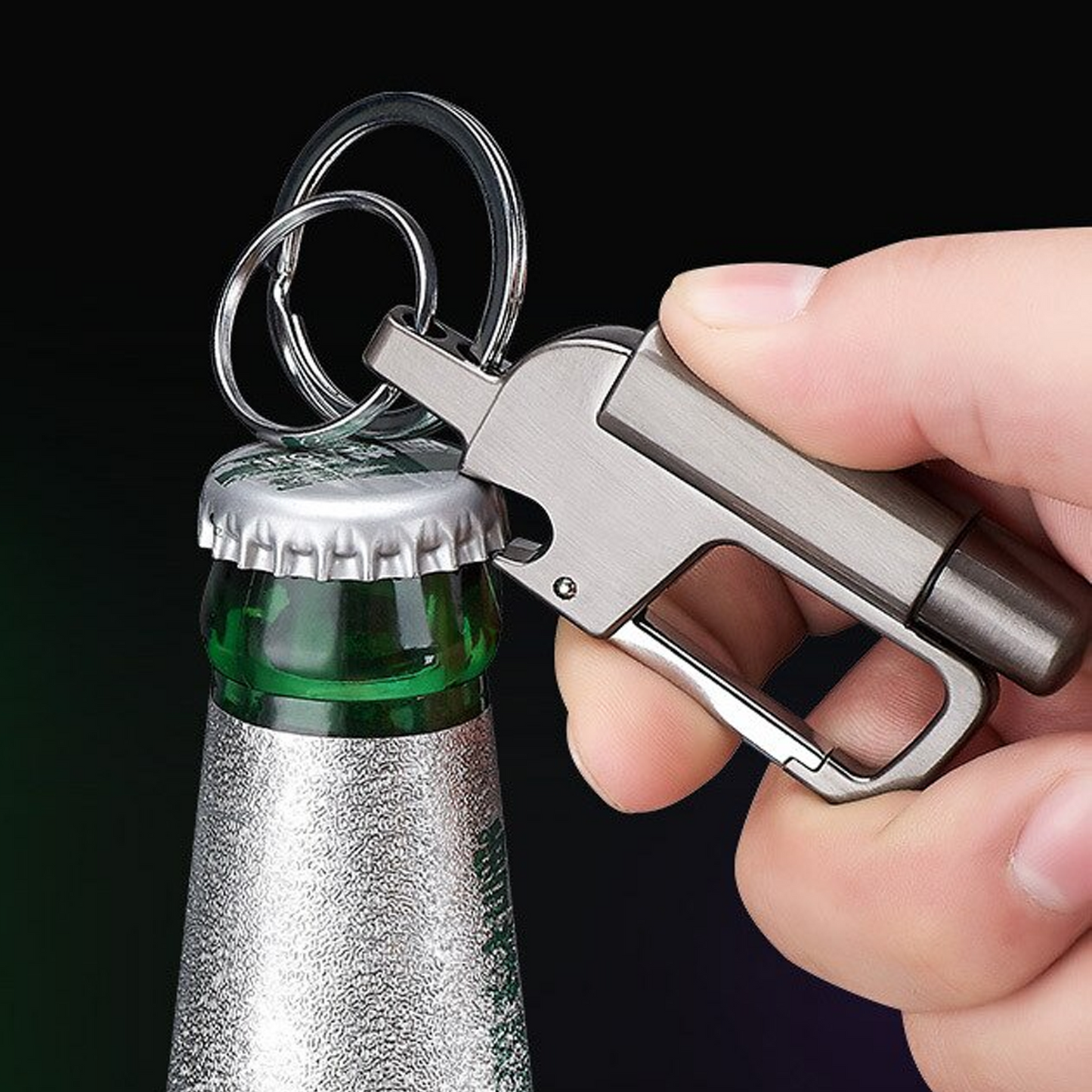 Waterproof Lighter Keychain Bottle Opener