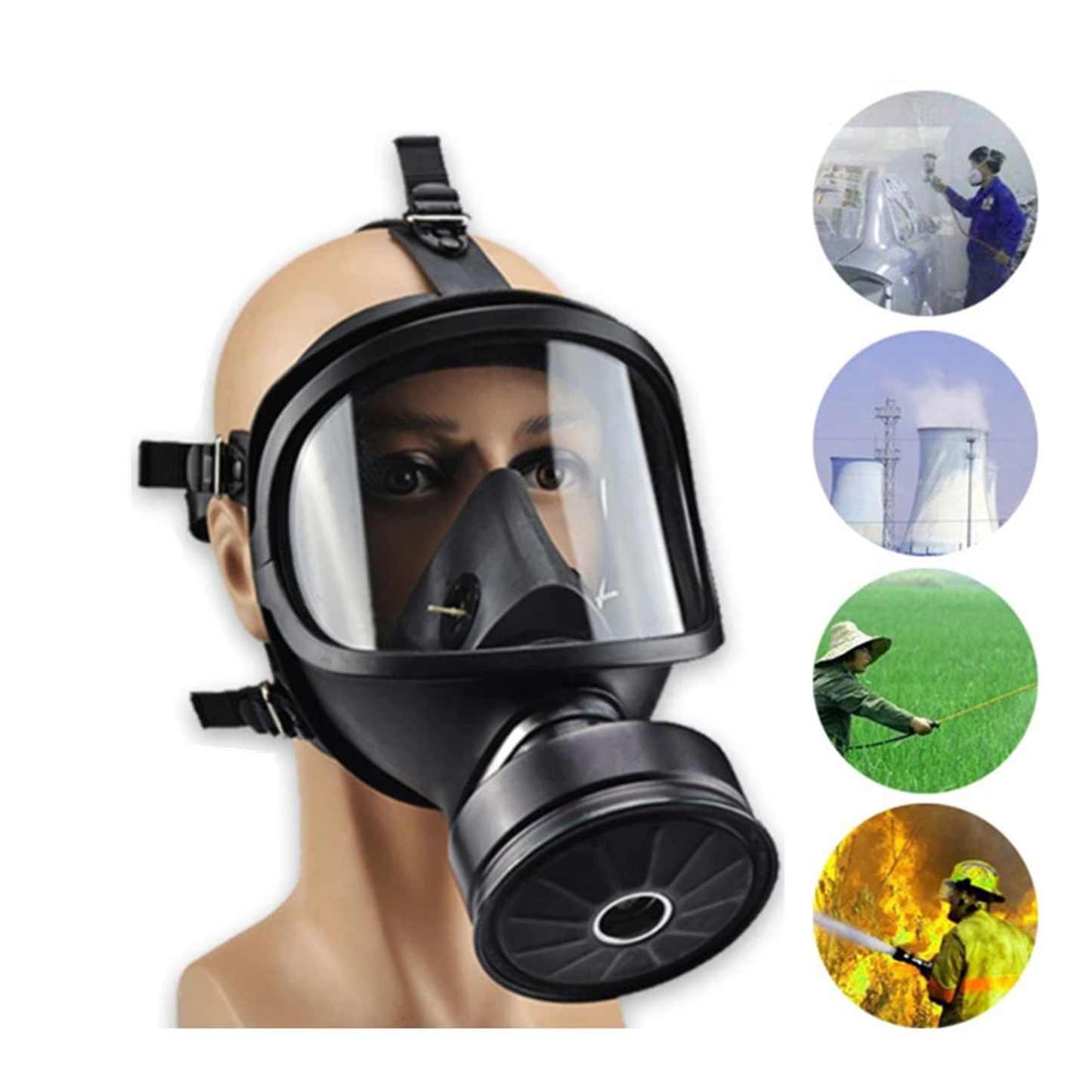 MF14/87 Gas Mask Chemical Respirator